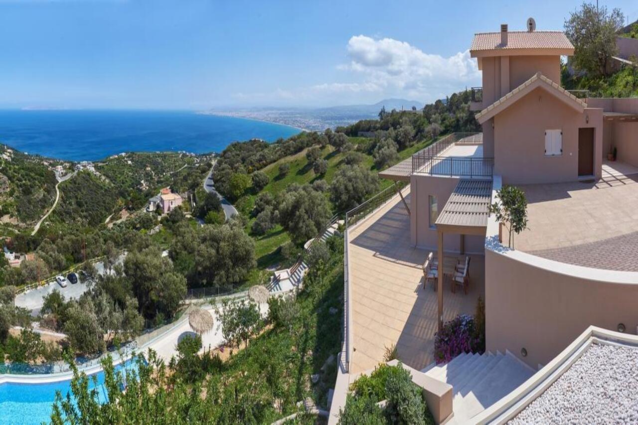Villa Omikron Rodhiá Buitenkant foto