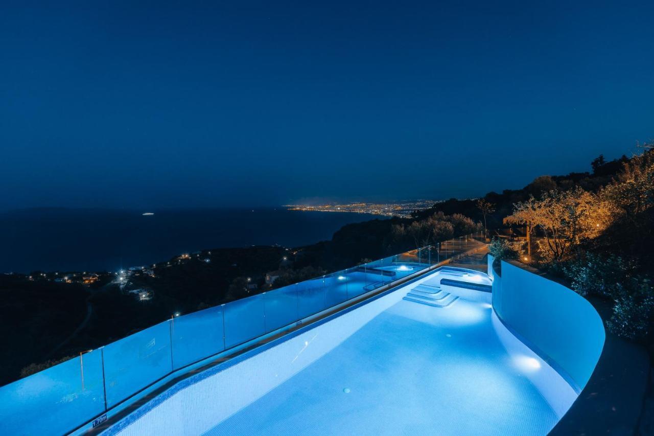 Villa Omikron Rodhiá Buitenkant foto