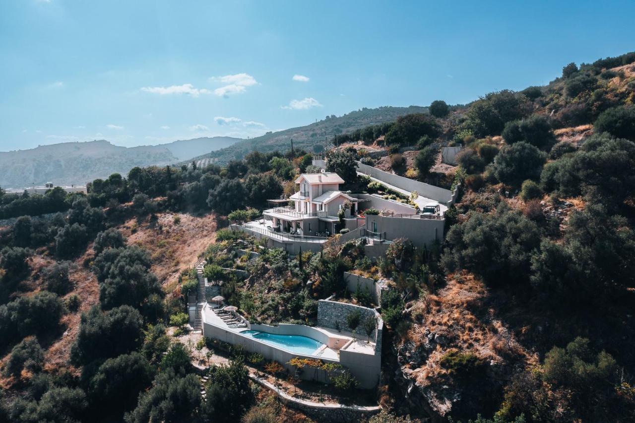 Villa Omikron Rodhiá Buitenkant foto